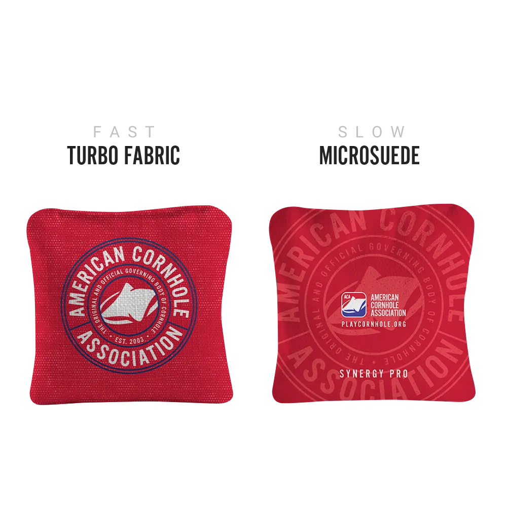 Official ACA Tournament Badge Synergy Pro Cornhole Bags