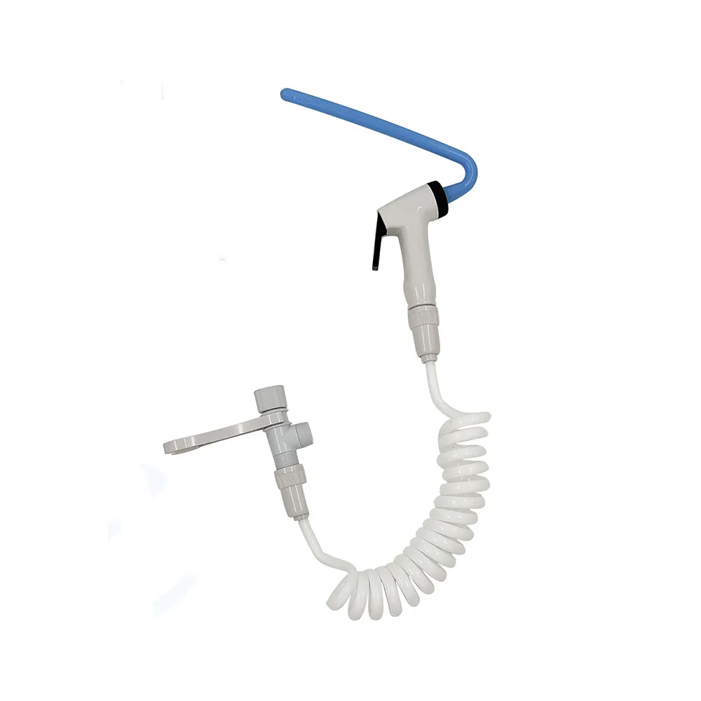 Ostomy Bag Cleaning Tool | Colostomy Bag Flusher | Universal Fit for All Ostomy Bags | Mounts on Toilet Inlet or Tap (20mm Diameter)