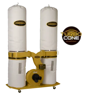 Powermatic | PM1900TX-BK3 Dust Collector, 3HP, 3PH, 230/460V, 30-Micron Bag Filter Kit