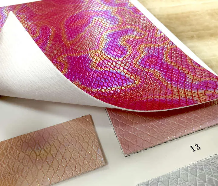 PU Leather Fabric for Home Textile-قماش جلد البولي
