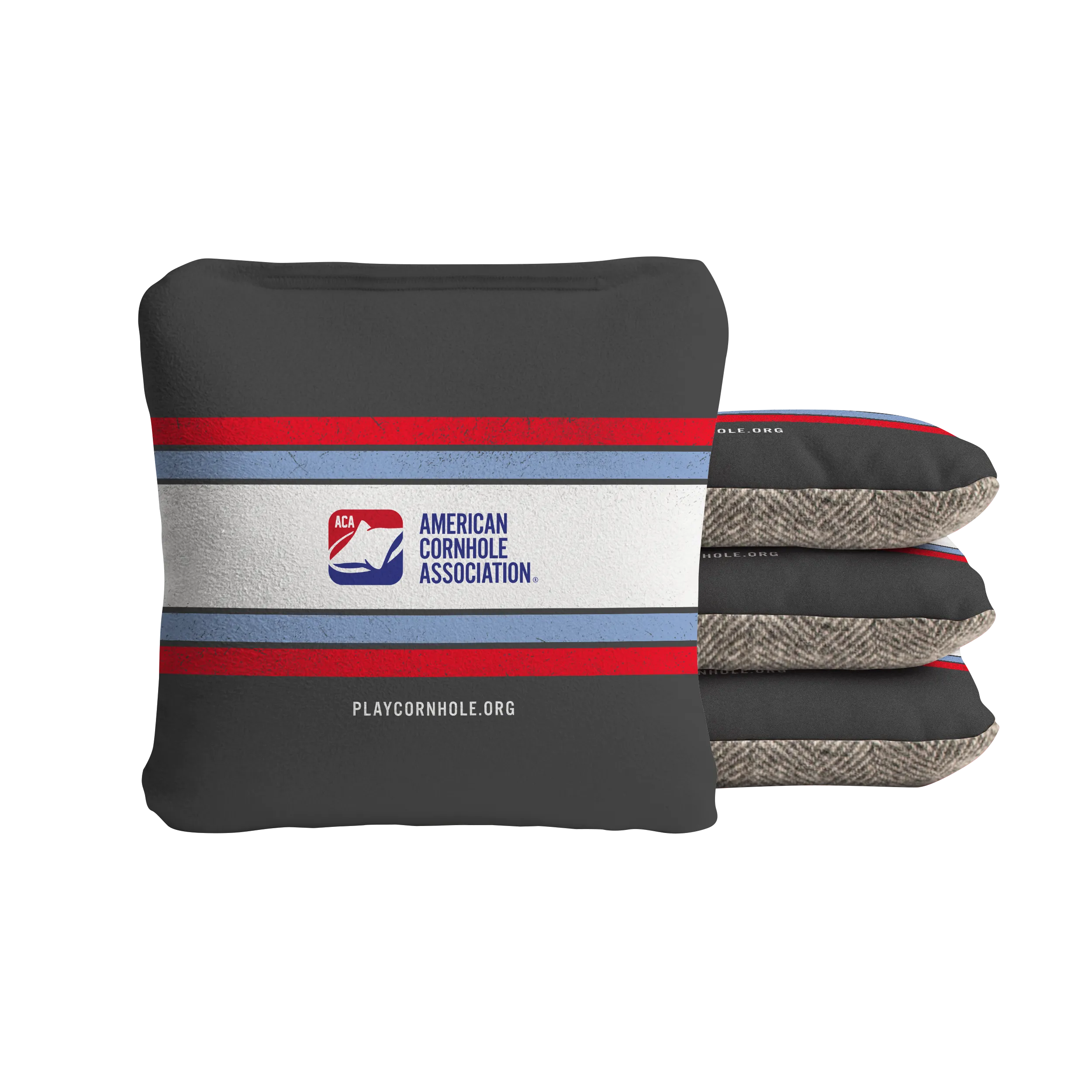 Retro Patriotic Stripes Synergy Soft Cornhole Bags
