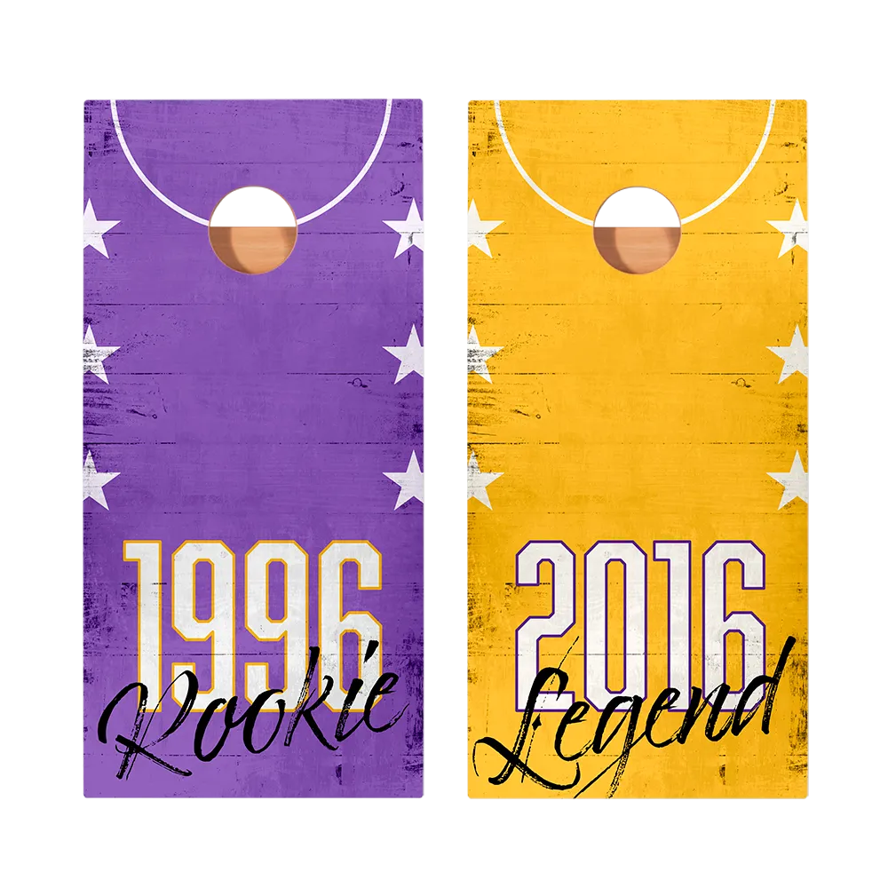 Rookie And Legend Star Cornhole Boards