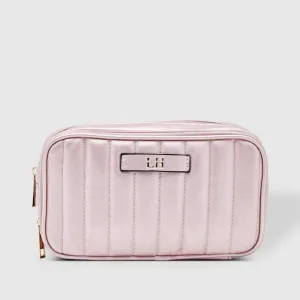 Rosie Makeup Case | Pearl Pink