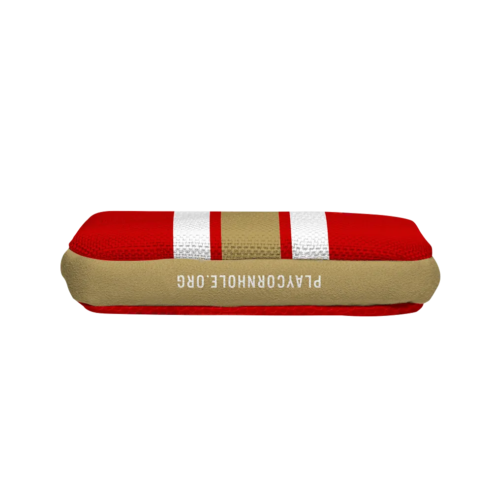 San Francisco Football Gameday Stripes Synergy Edge Cornhole Bags