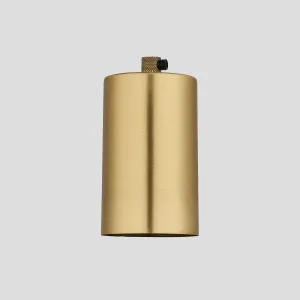 Sleek Edison ES E27 Large Bulb Holder - Brass