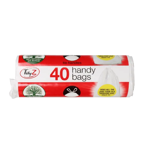 Tidyz Handy Shopping Bags, 40 Pack