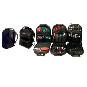 ToolPak™ 90650 6 Panel Backpack Zipper Tool Case