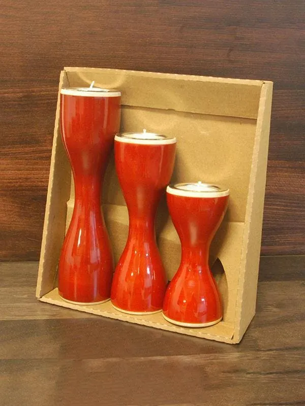 Triune Candle Holder Set Of 3