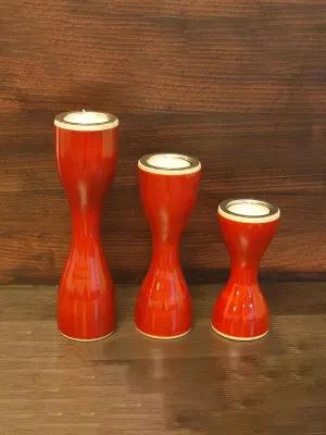 Triune Candle Holder Set Of 3