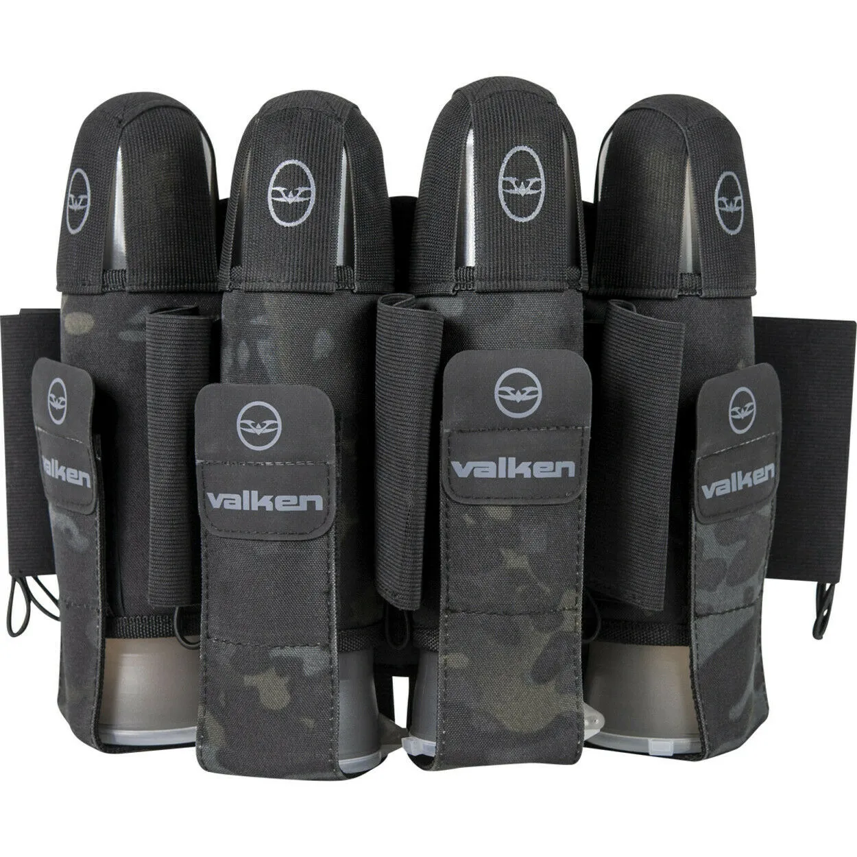 Valken Agility 4 7 Pod Pack Harness - Black V-Cam