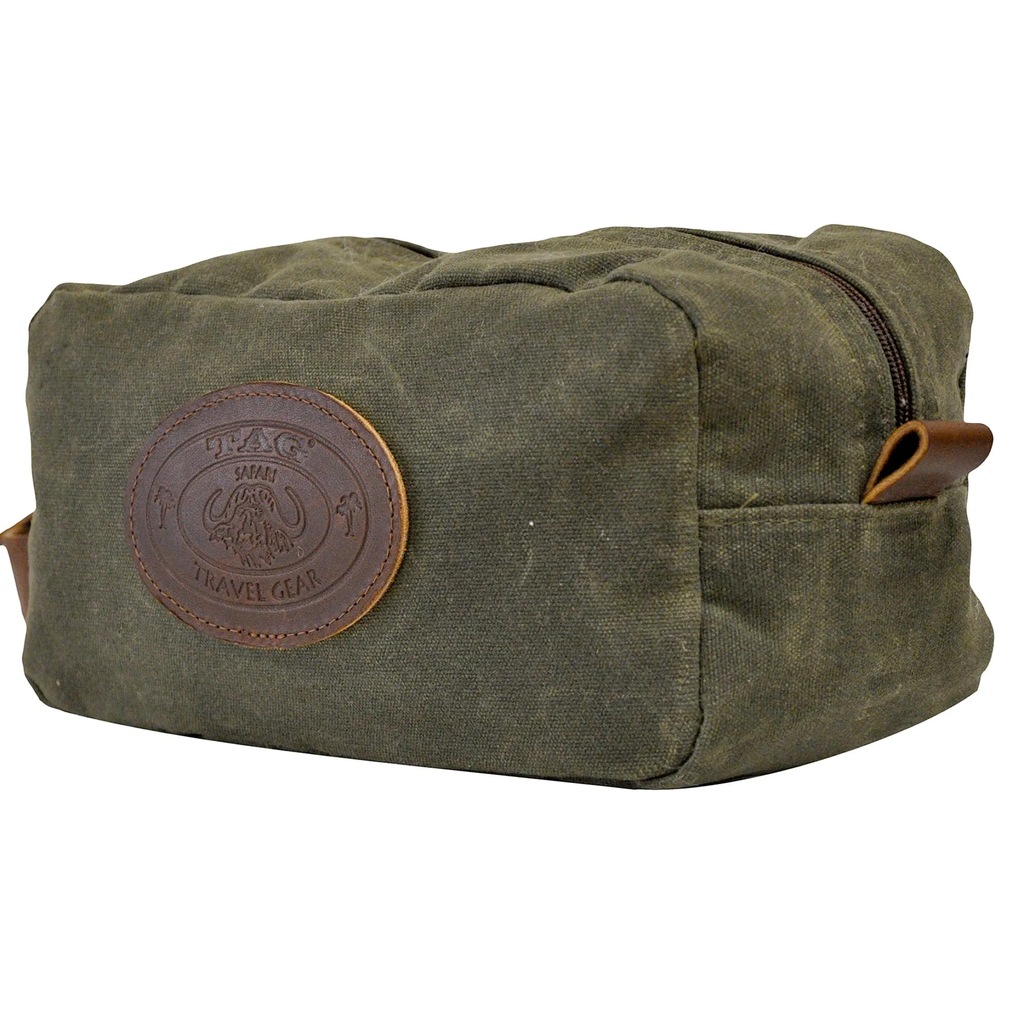 Waxed Canvas Toiletry Bag