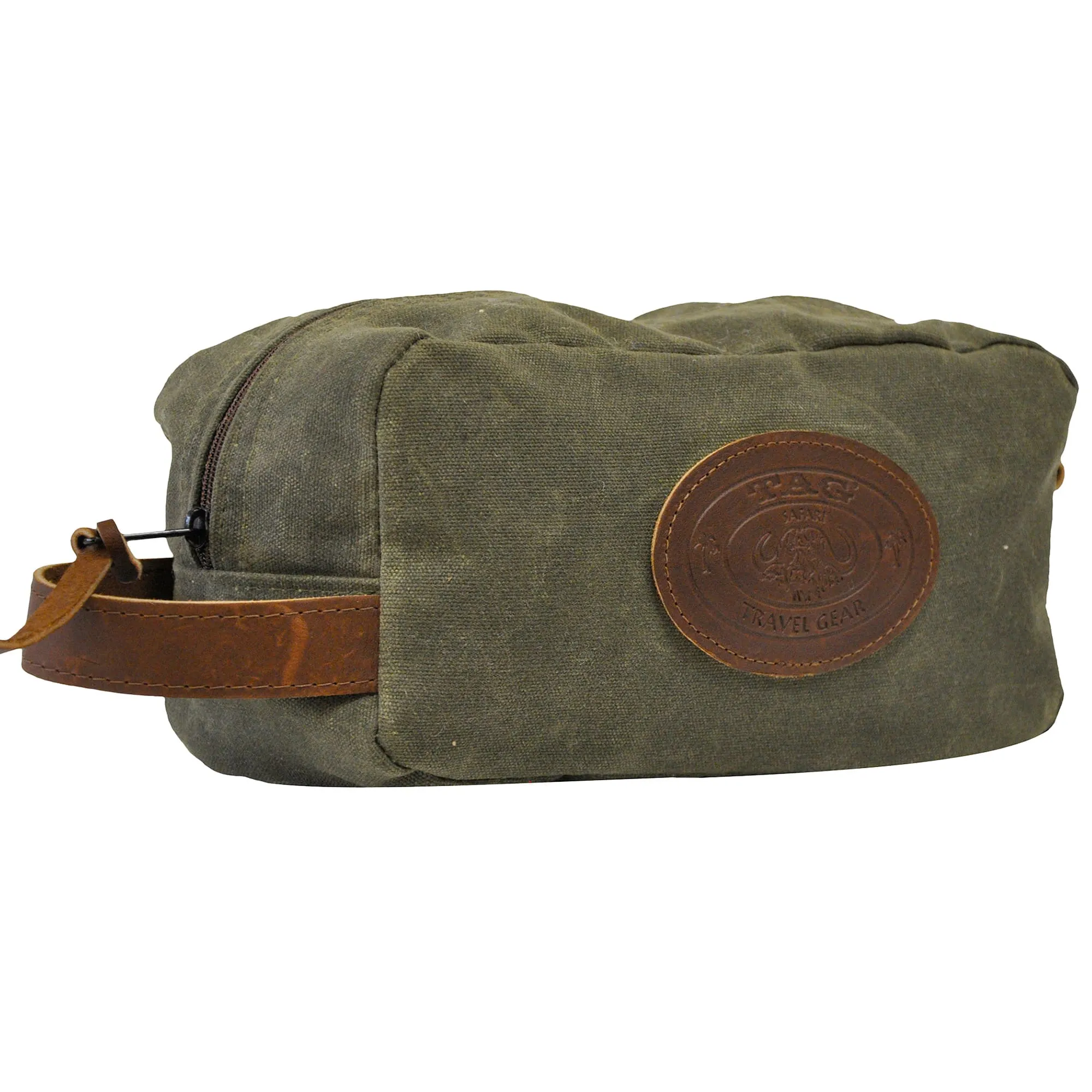 Waxed Canvas Toiletry Bag