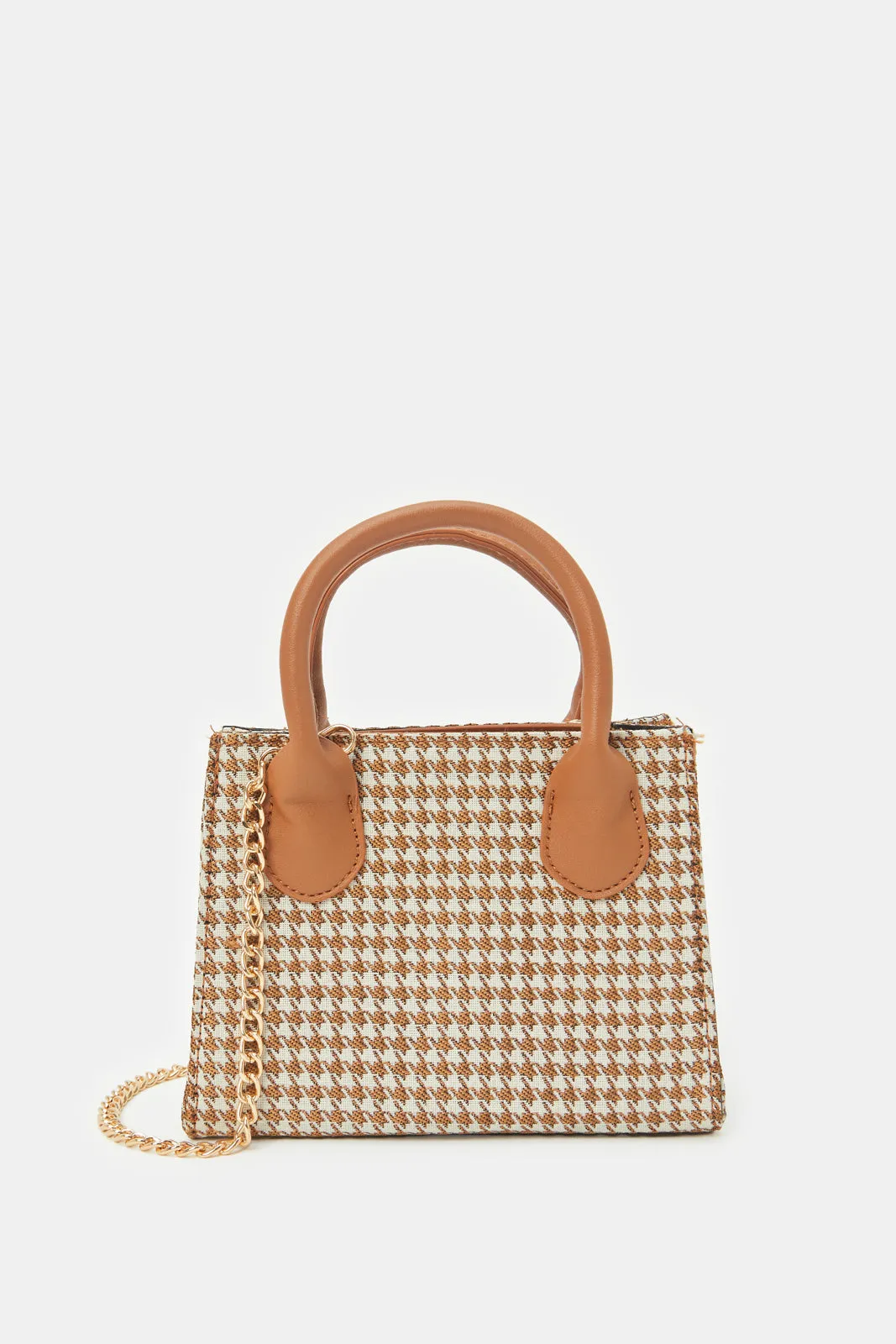 Women Beige Printed Cross Body Bag