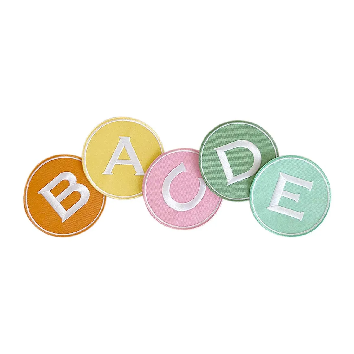 Woven Monogram Yellow Patch