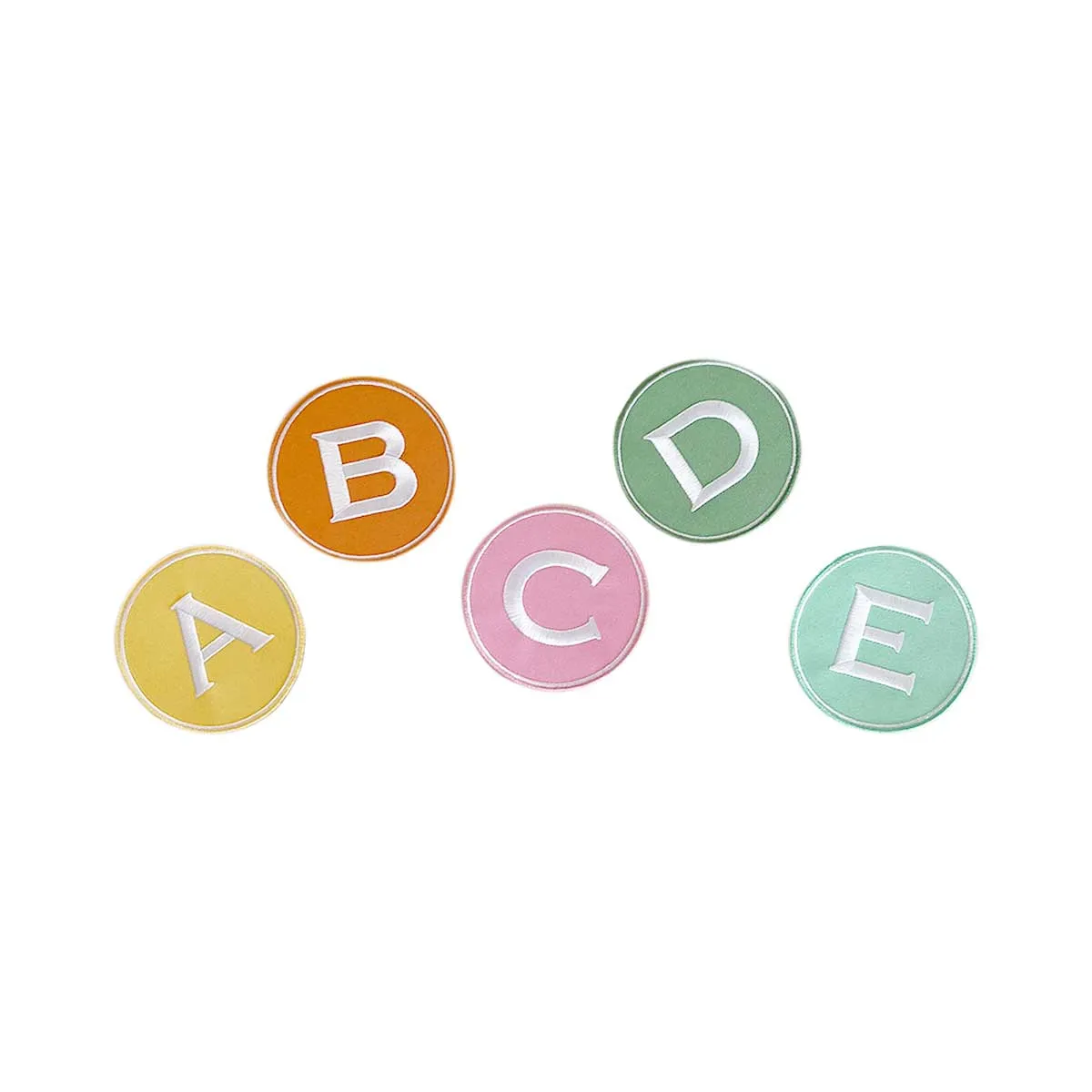 Woven Monogram Yellow Patch